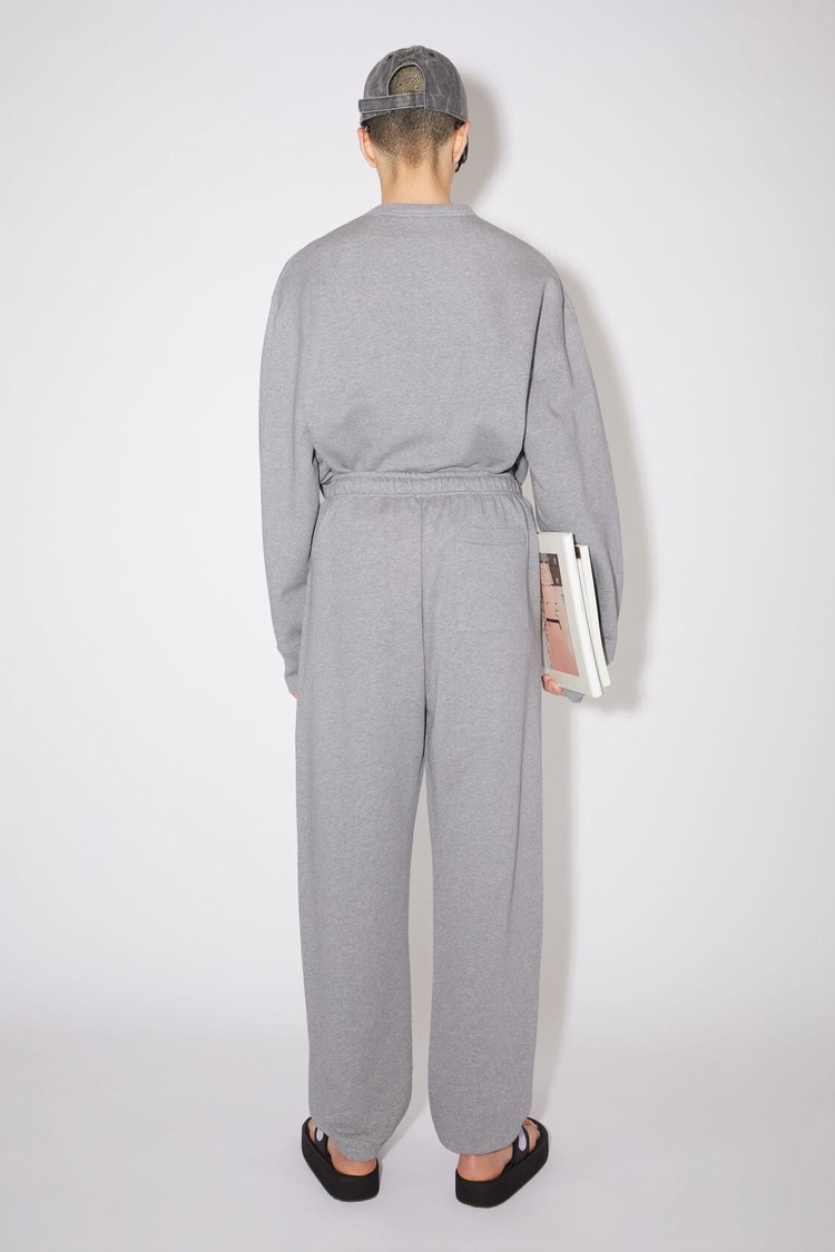 Light Grey Acne Studios Fleece Women's Sweatpants | UNEV-52843