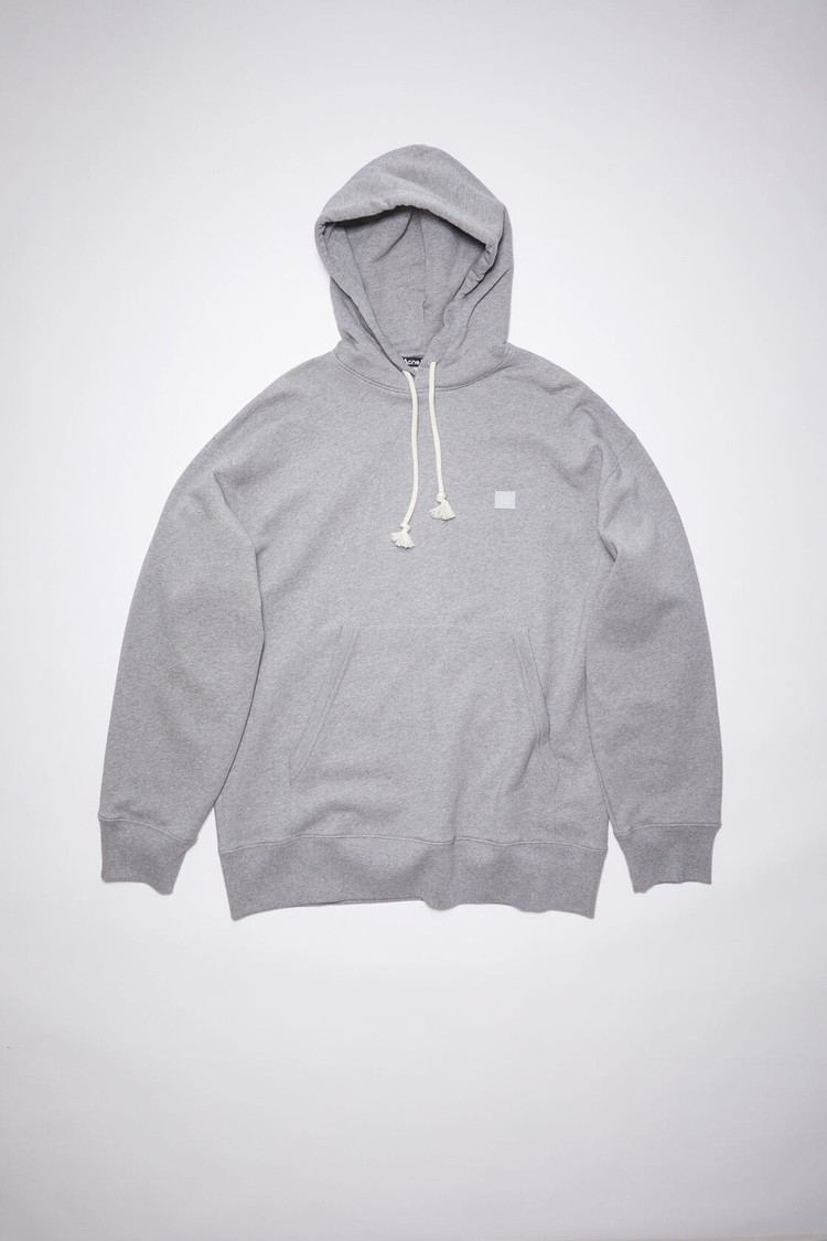 Light Grey Acne Studios Hooded Men's Hoodie | RKWS-48029