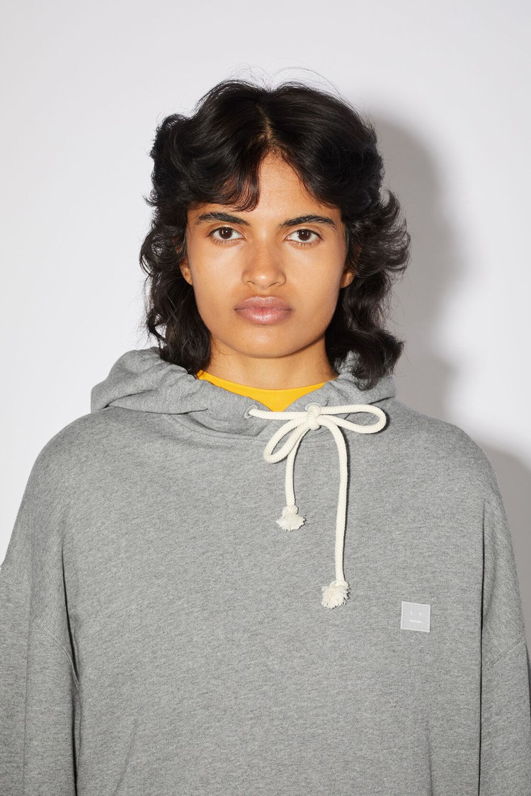 Light Grey Acne Studios Hooded Women's Hoodie | DOHF-18426