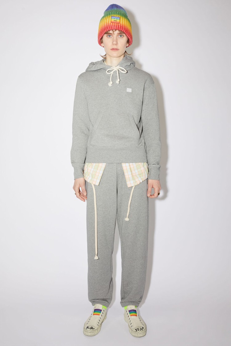 Light Grey Acne Studios Hooded Women\'s Hoodie | JQCH-83195