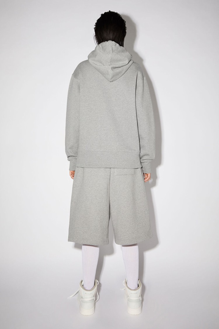 Light Grey Acne Studios Hooded Women's Hoodie | JSTD-67938