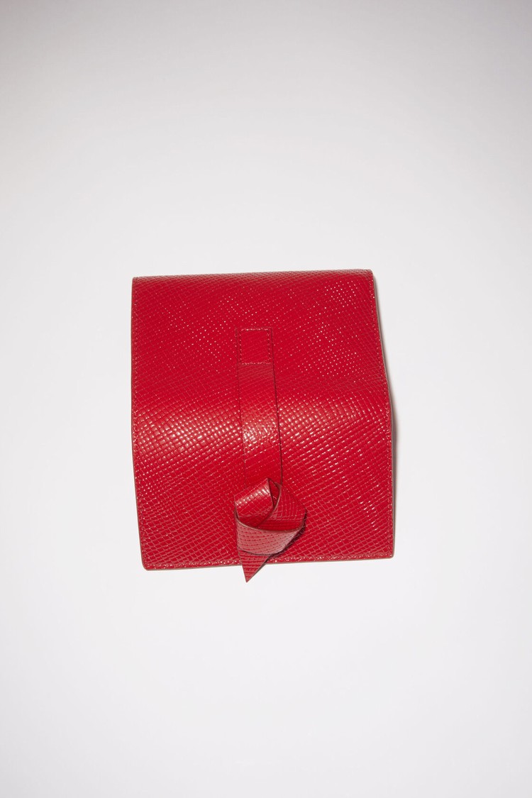 Light Red Acne Studios Musubi Folded Wallet | KOXW-94372