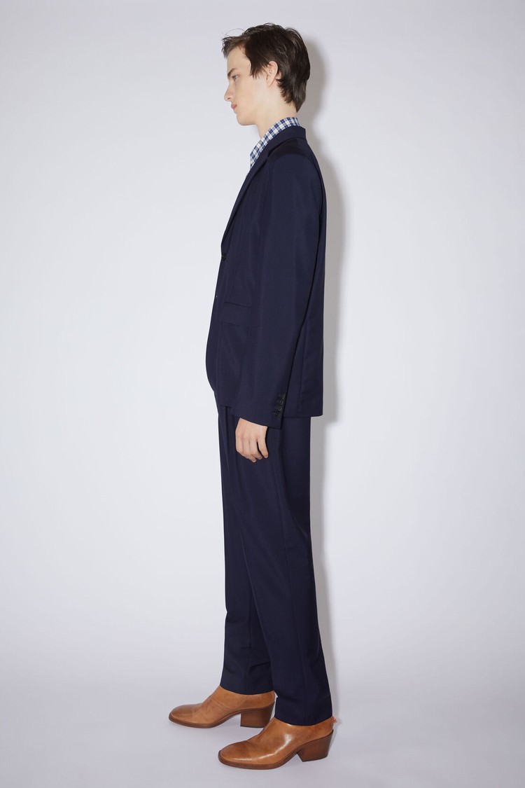 Navy Acne Studios Single-breasted Men's Suits | OWLY-08341