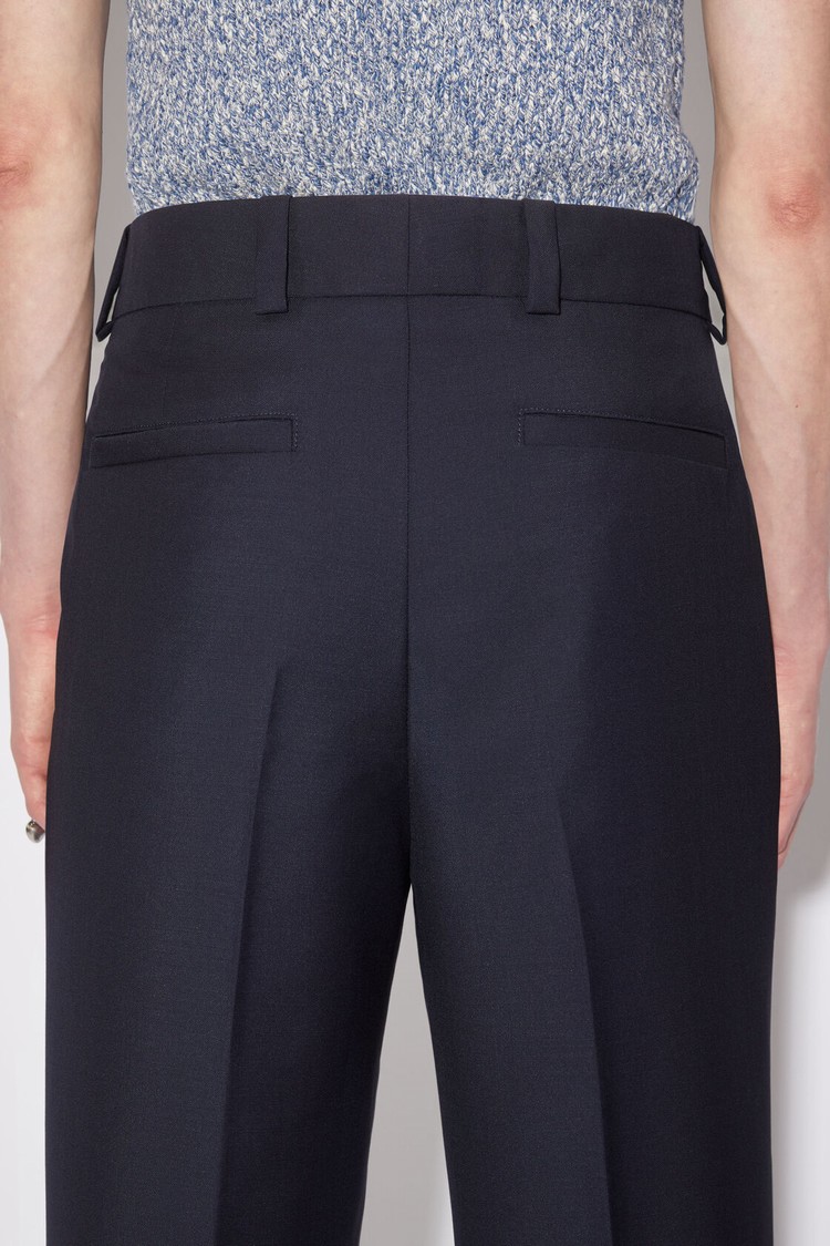 Navy Acne Studios Tailored Men's Trousers | OGHD-14863