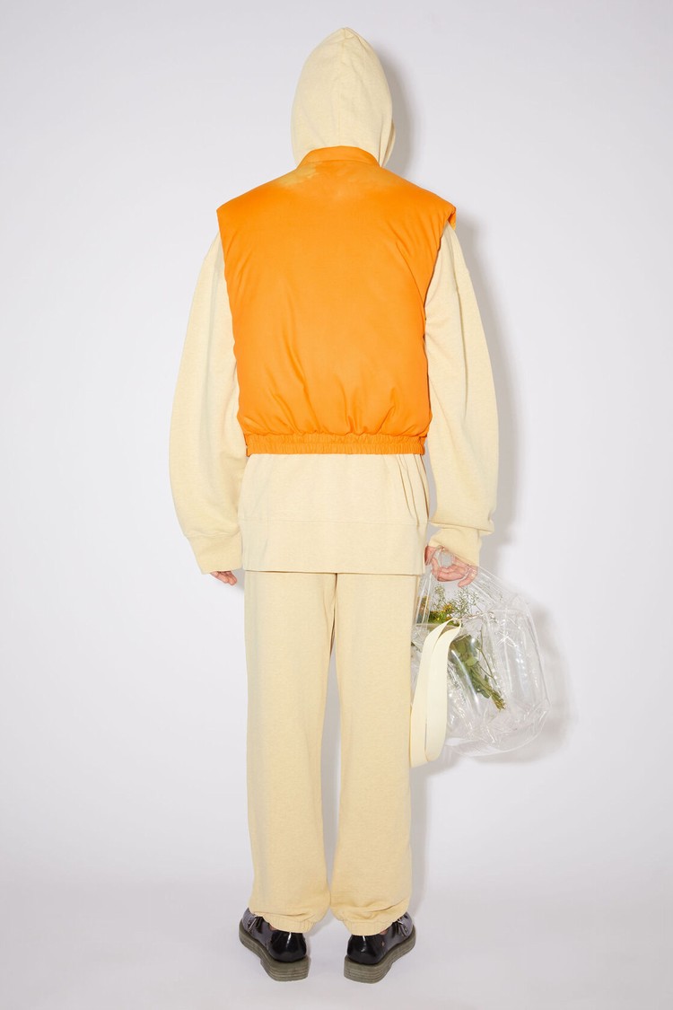 Orange / Yellow Acne Studios Heat Reactive Women's Vest | NIJG-37051