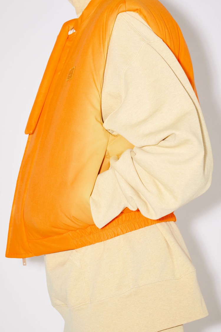 Orange / Yellow Acne Studios Heat Reactive Women's Vest | NIJG-37051