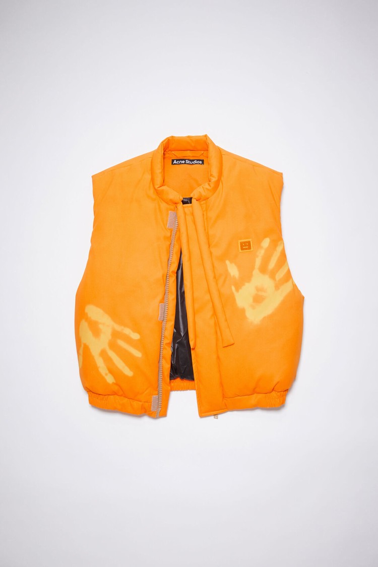 Orange / Yellow Acne Studios Heat Reactive Women's Vest | NIJG-37051