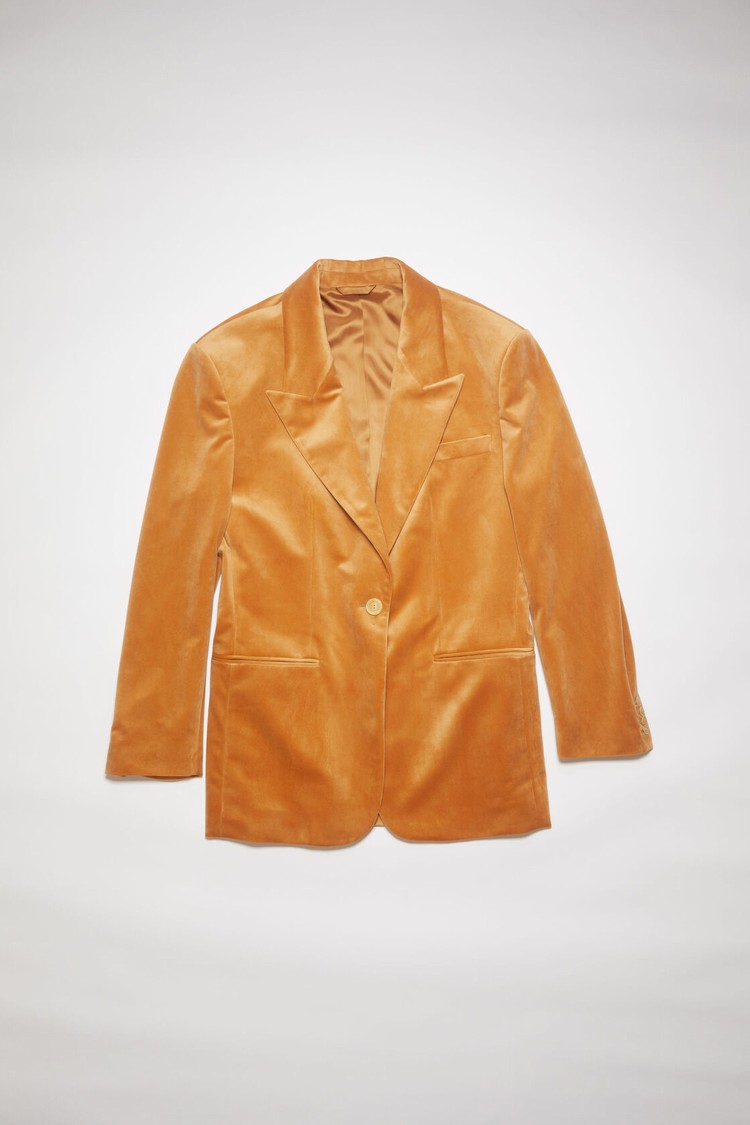 Orange / Yellow Acne Studios Single-breasted Women's Suits | BMRF-96025