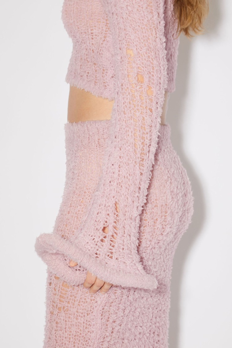 Pink Acne Studios Asymmetric Jumper Women's Knitwear | VKEY-49861