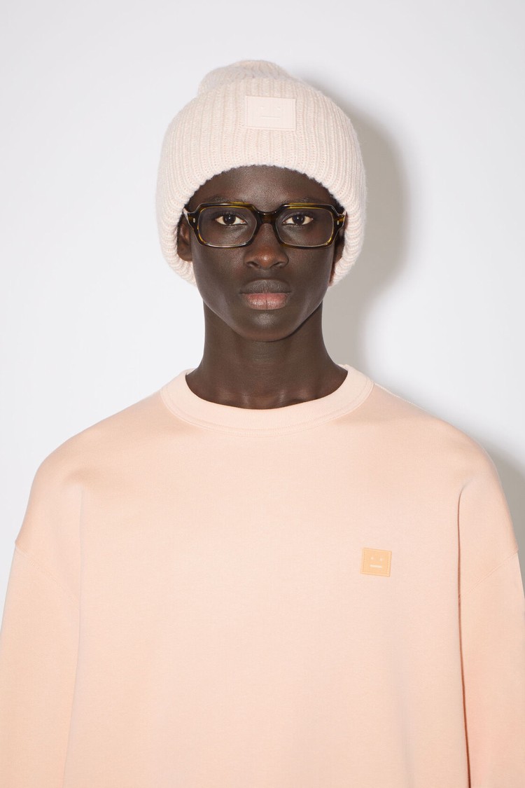 Pink Acne Studios Crew Neck Men's Sweatshirts | GDHT-69371