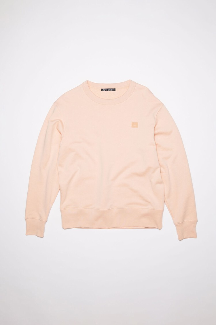 Pink Acne Studios Crew Neck Men's Sweatshirts | XERC-90751