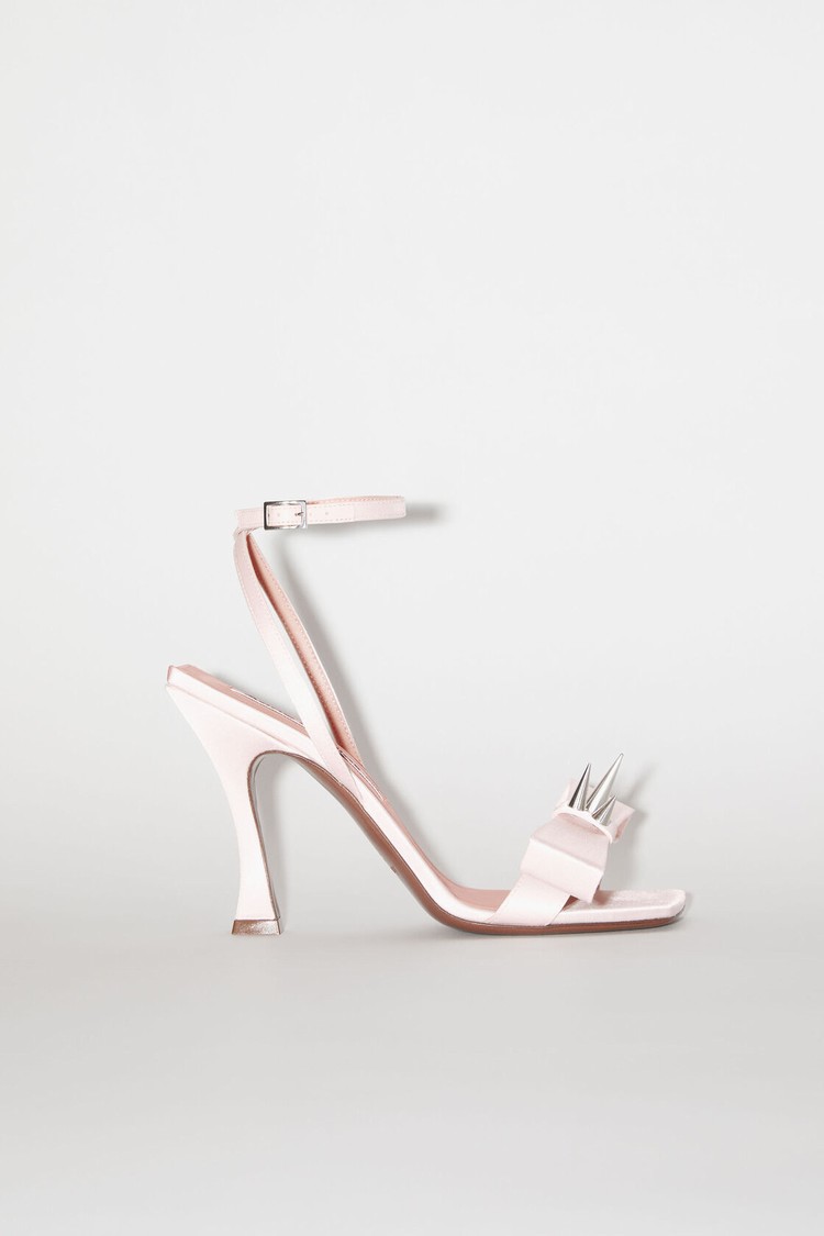 Pink Acne Studios High-heel Strap Women\'s Sandals | XYOL-23750