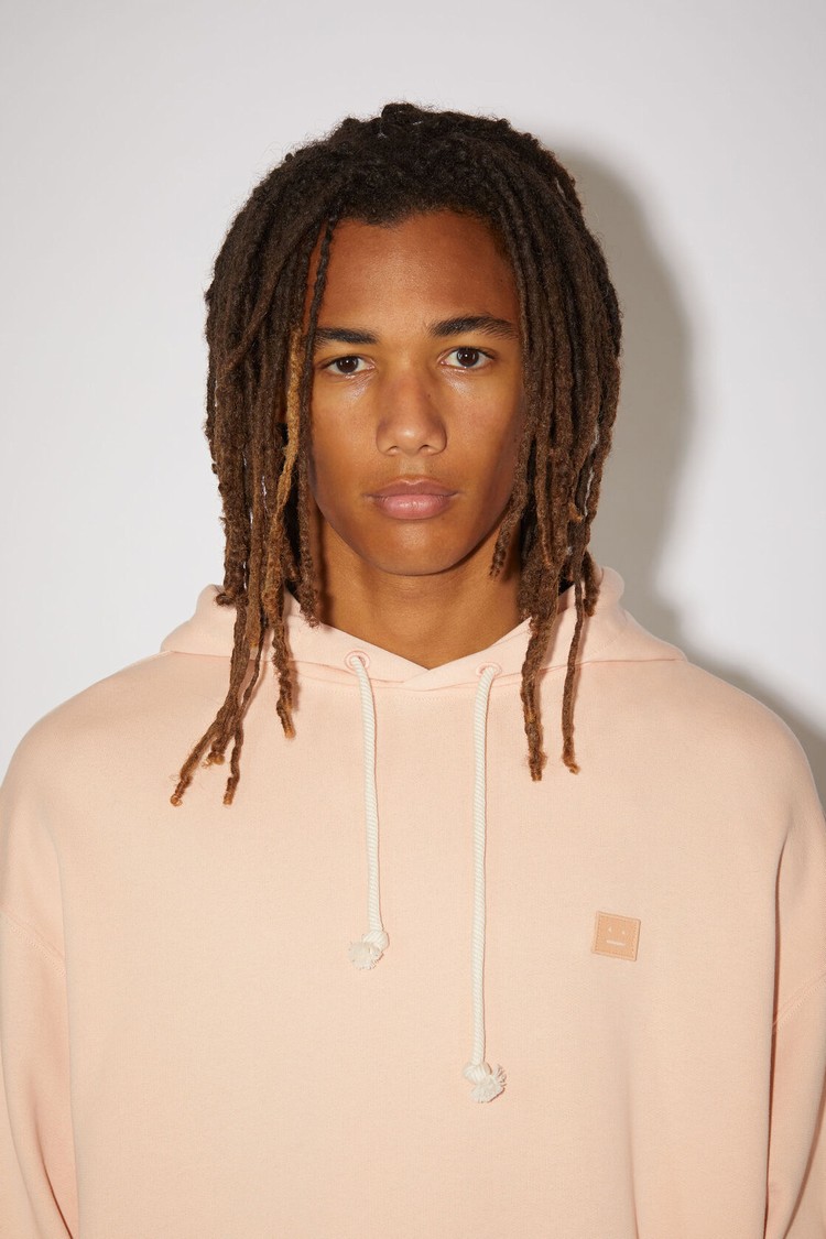 Pink Acne Studios Hooded Men's Hoodie | UTRL-30765