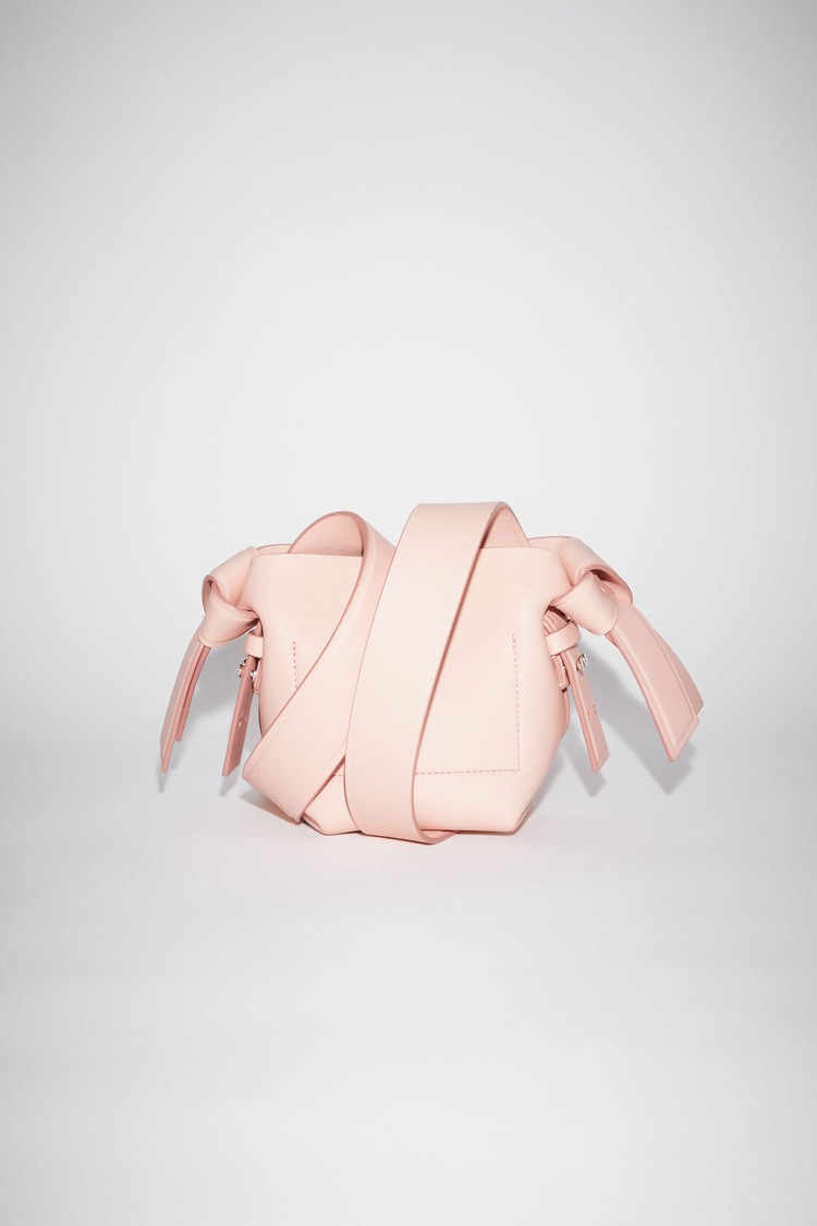 Pink Acne Studios Musubi Micro Tote Bag | KTJZ-07351