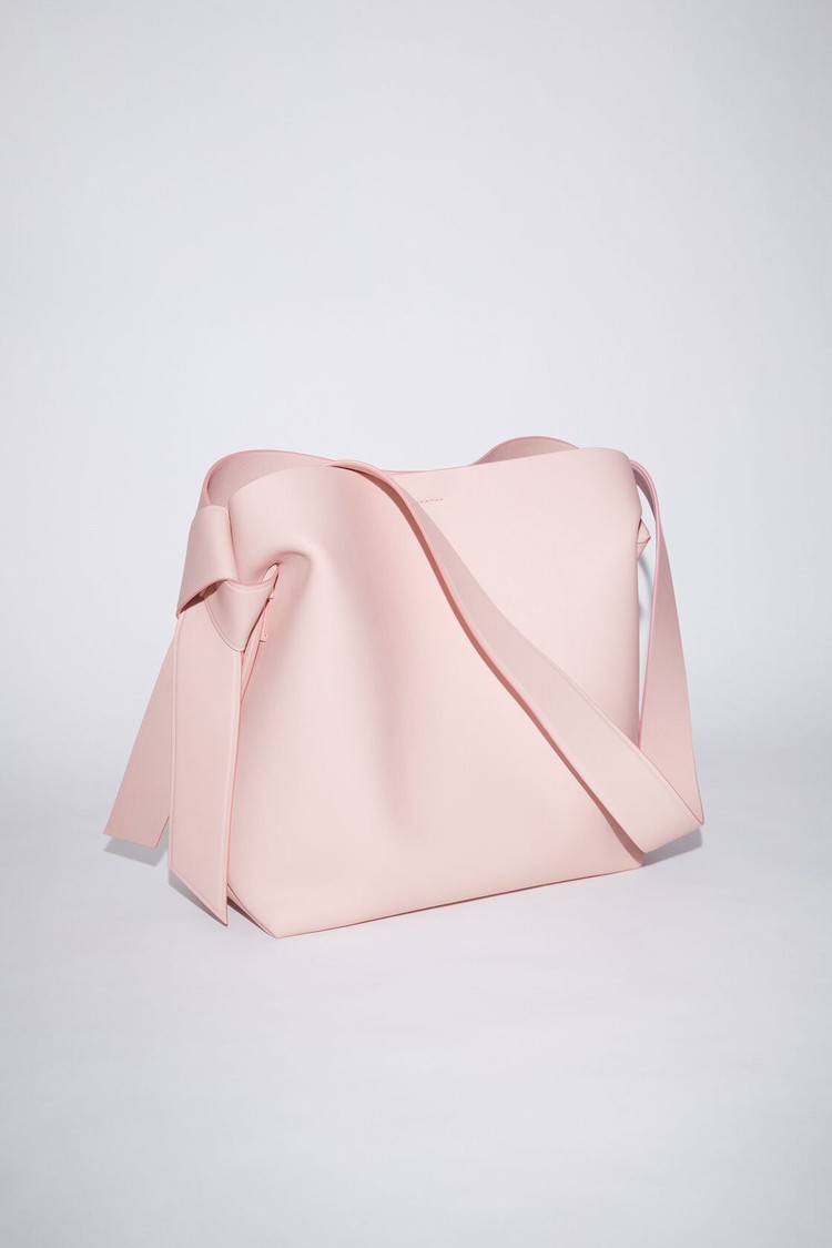 Pink Acne Studios Musubi Midi Shoulder Bag | HNZC-78924