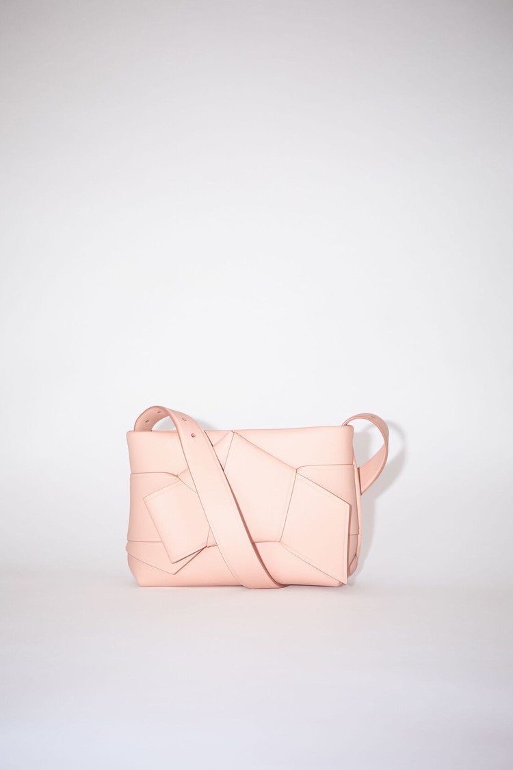 Pink Acne Studios Musubi Shoulder Bag | ZYQI-60548