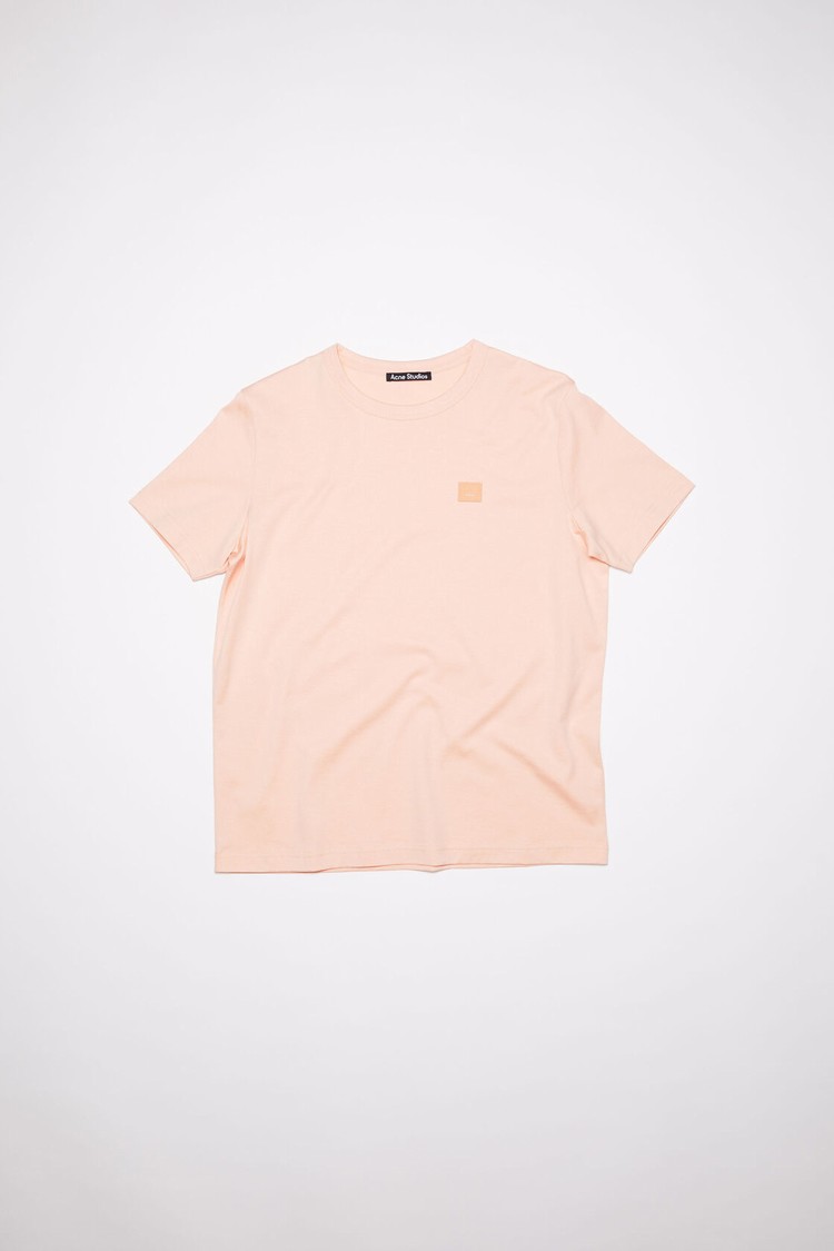 Pink Acne Studios Slim Fit Men's T Shirts | NKYR-09367