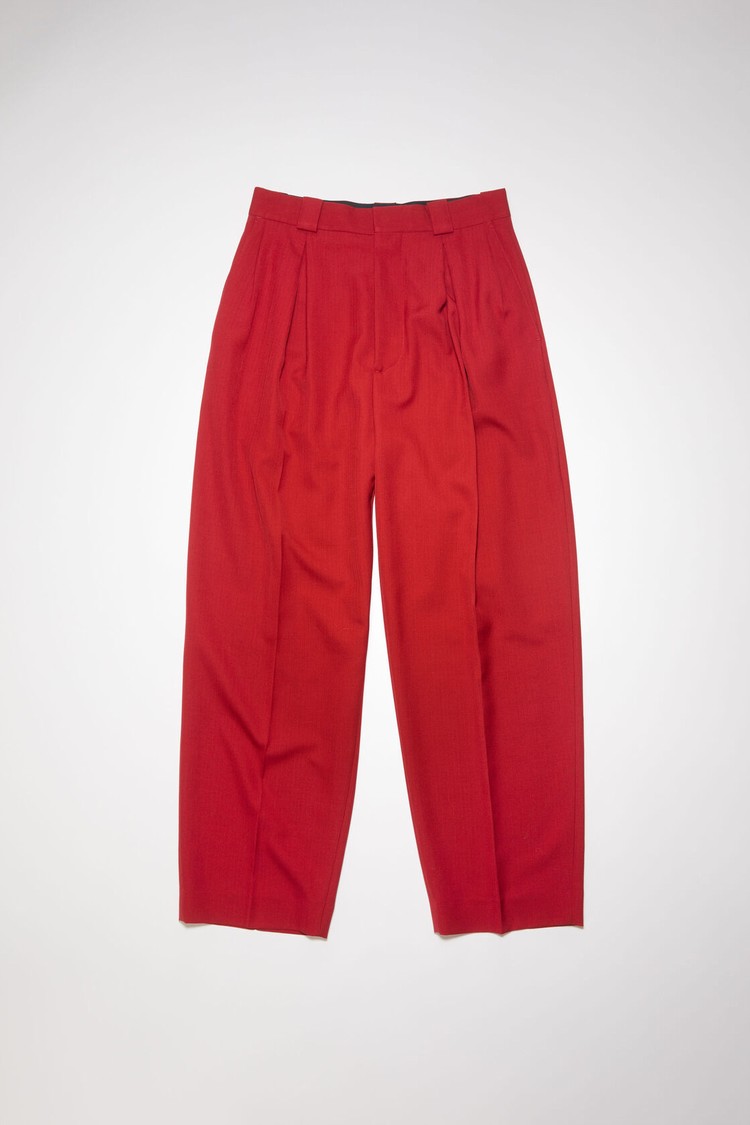 Pink / Red Acne Studios Tailored Men's Trousers | GEDX-19742