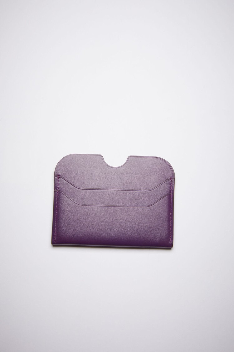 Purple Acne Studios Card Holder Card Case | YFIU-17682