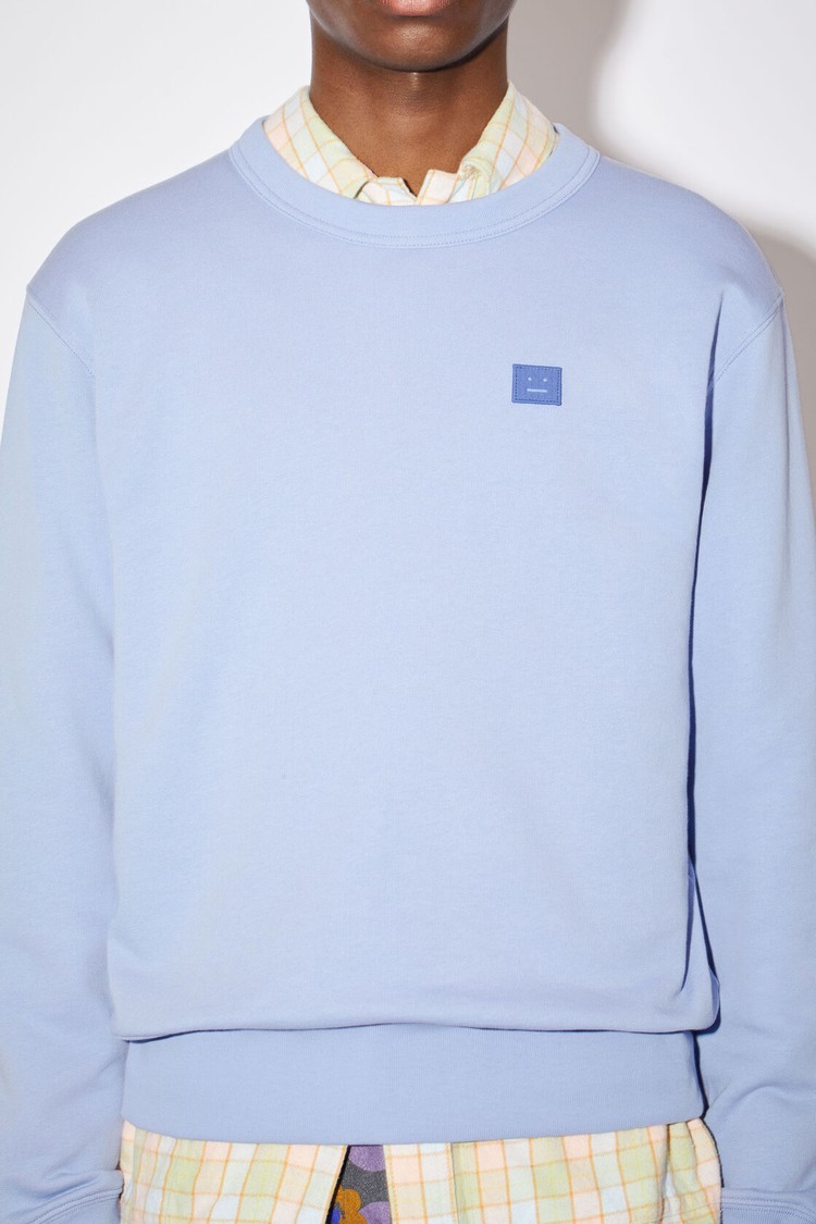 Purple Acne Studios Crew Neck Men's Sweatshirts | DKIX-52016