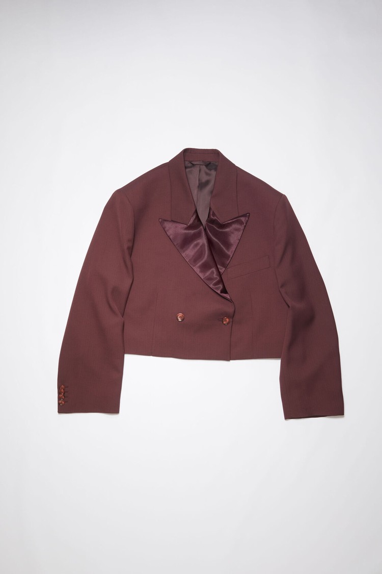 Purple Acne Studios Double-breasted Women's Jackets | MRBA-14783