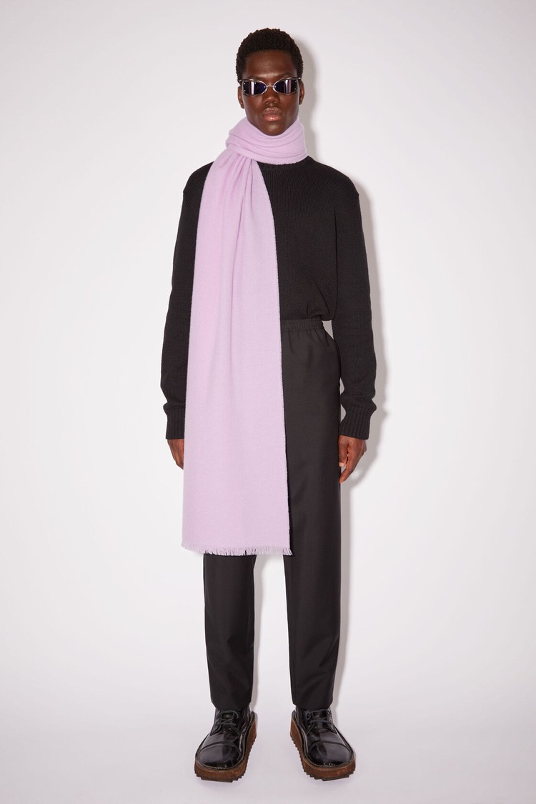 Purple Acne Studios Light Wool - Oversized Scarf | SVTL-54269