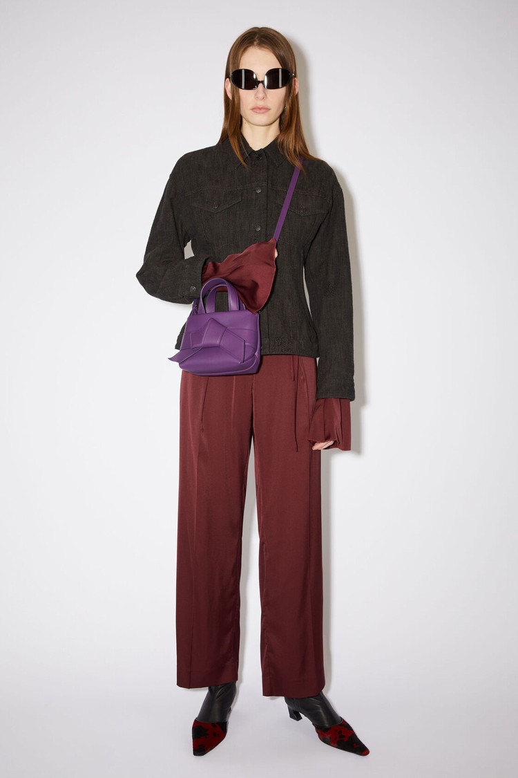 Purple Acne Studios Musubi Micro Tote Bag | OSGW-09786