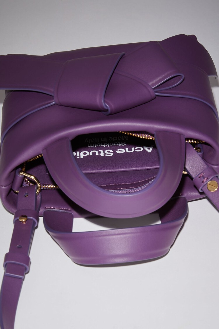 Purple Acne Studios Musubi Micro Tote Bag | OSGW-09786