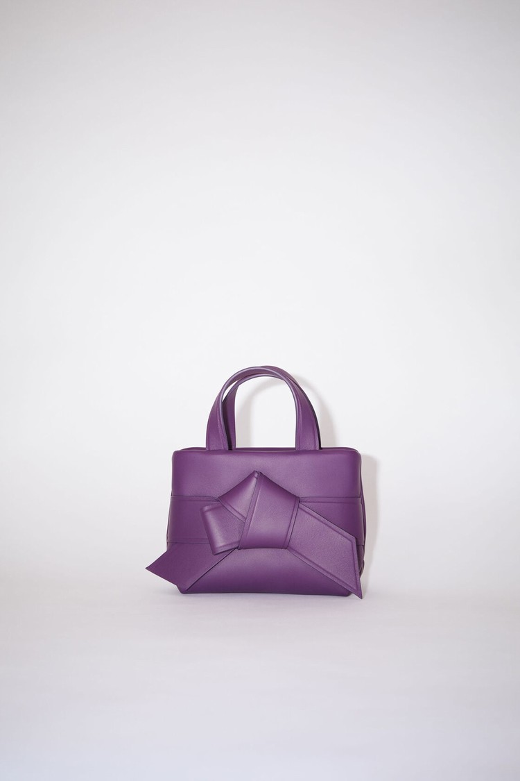 Purple Acne Studios Musubi Micro Tote Bag | OSGW-09786