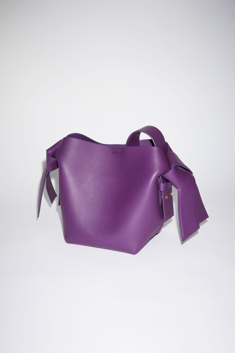 Purple Acne Studios Musubi Mini Shoulder Bag | QDBT-02645