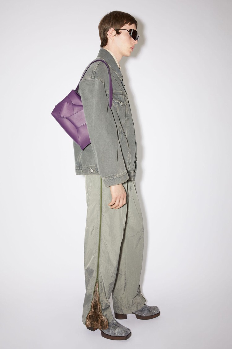 Purple Acne Studios Musubi Shoulder Bag | NPKA-80329