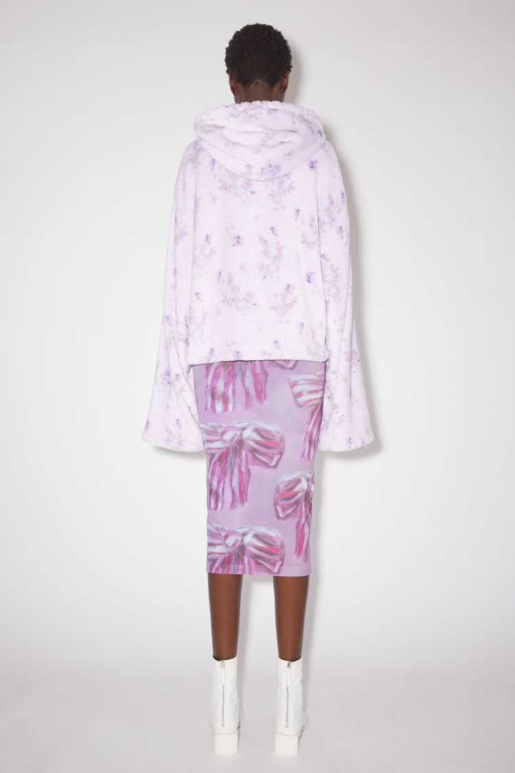 Purple Acne Studios Printed Women's Skirts | FAJR-24860