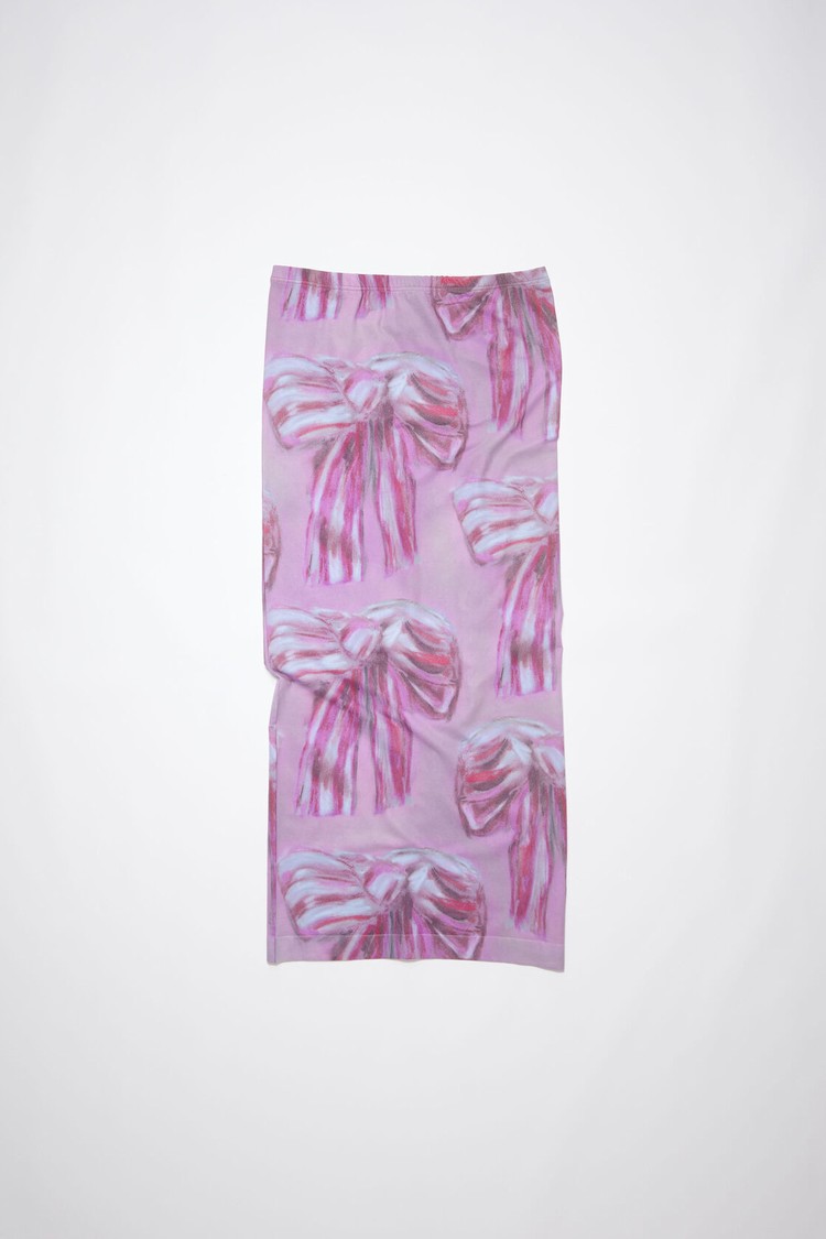 Purple Acne Studios Printed Women's Skirts | FAJR-24860