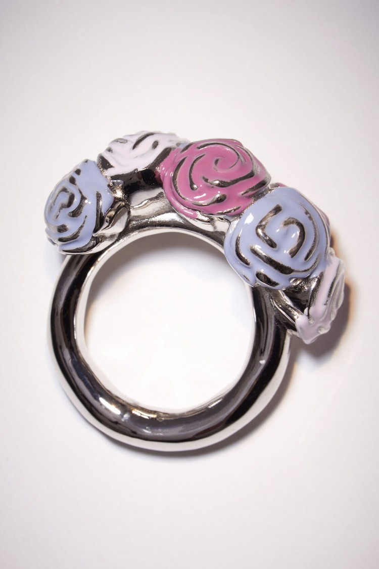 Purple Acne Studios Roses Ring Jewellery | GDZS-59874