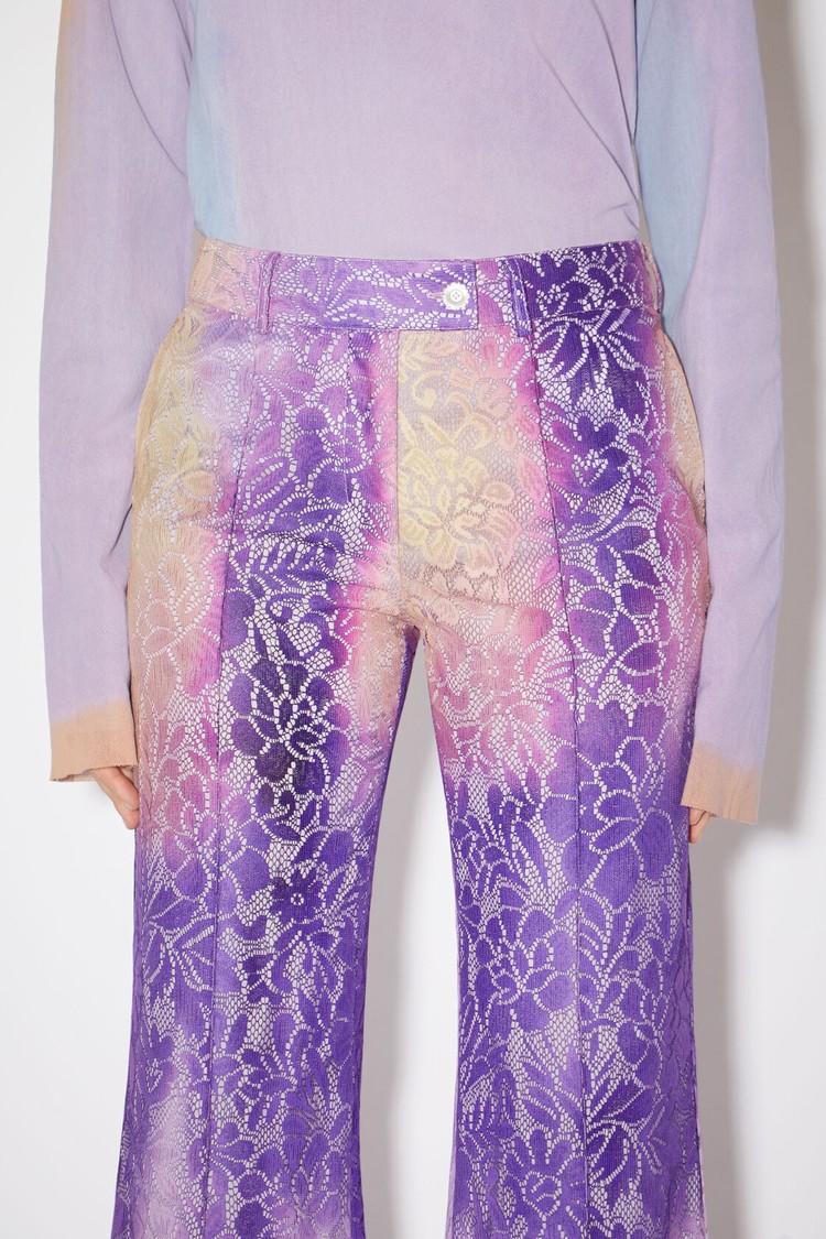 Purple Acne Studios Tailored Women's Trousers | RHJI-01285