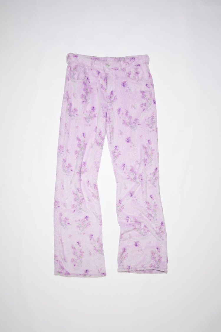 Purple Acne Studios Teddy Women's Trousers | COZN-27435