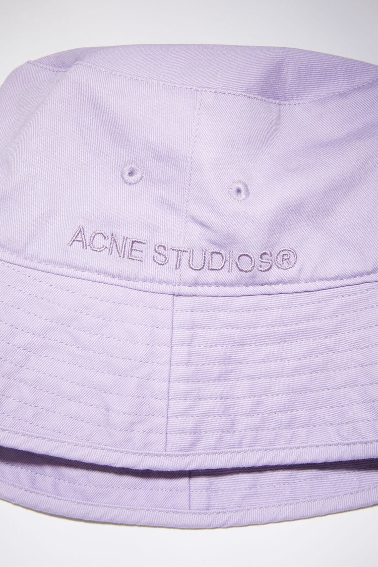 Purple Acne Studios Twill Bucket Hats | JIOB-75426