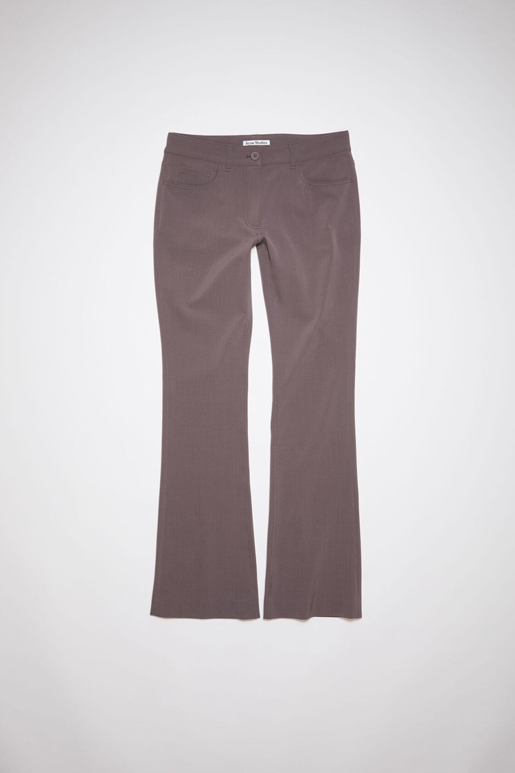 Purple Acne Studios Wool Blend Women's Trousers | JDPY-71426