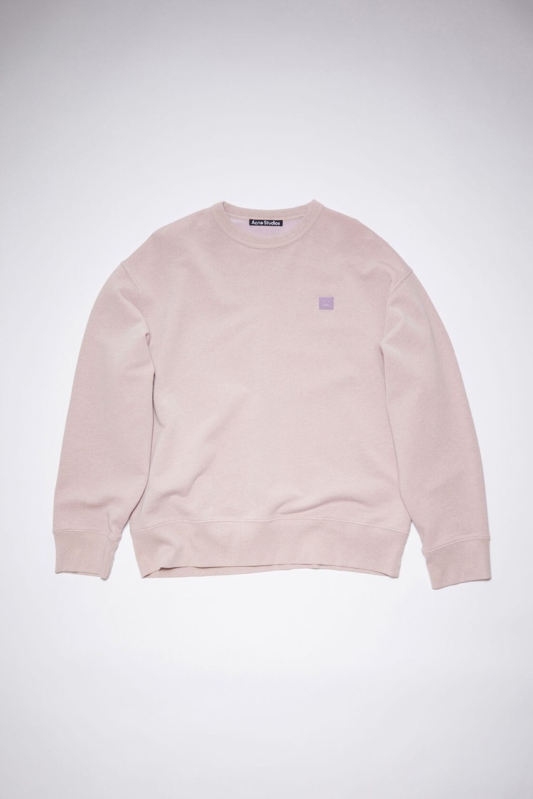 Purple / Pink Acne Studios Crew Neck Men's Sweatshirts | TSBI-81497