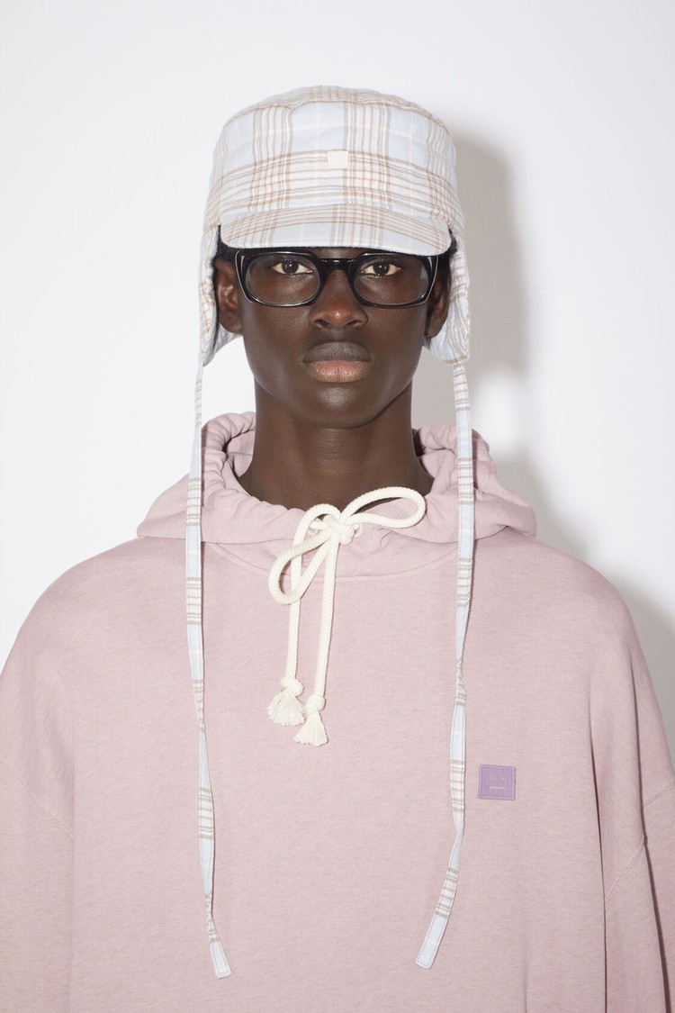 Purple / Pink Acne Studios Hooded Men's Hoodie | ITSF-68429