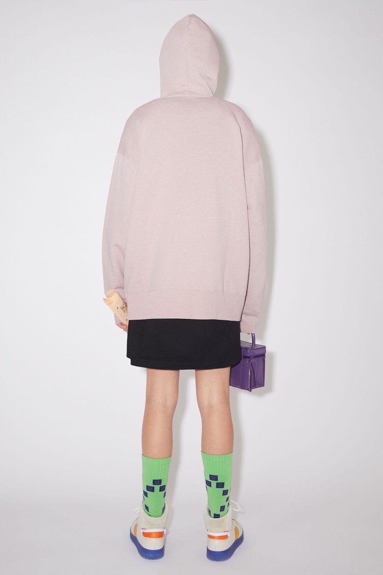 Purple / Pink Acne Studios Hooded Women's Hoodie | CNQF-52709