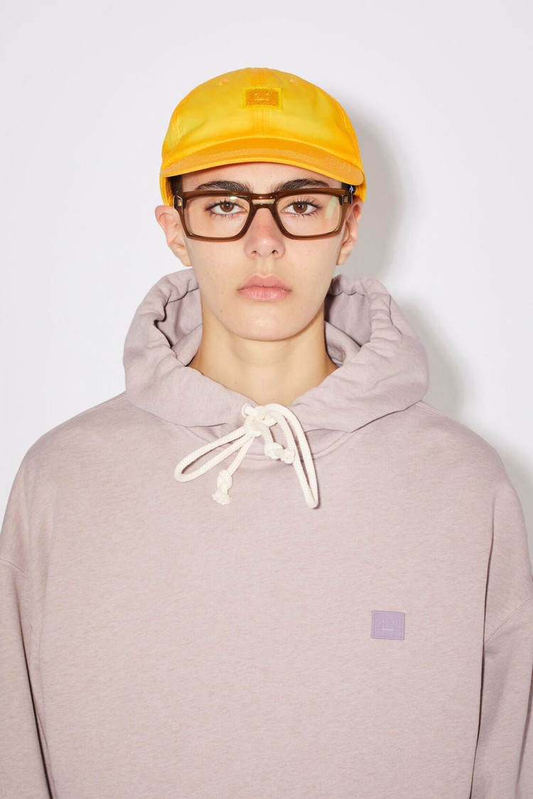 Purple / Pink Acne Studios Hooded Women's Hoodie | CNQF-52709