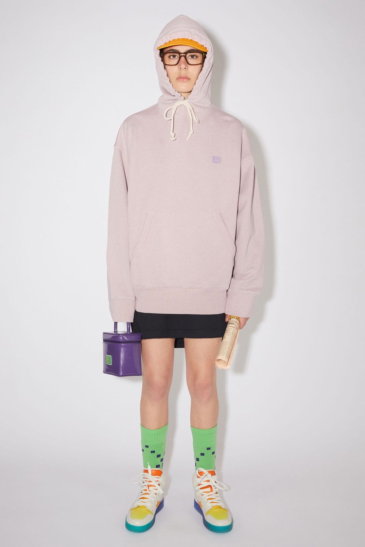 Purple / Pink Acne Studios Hooded Women\'s Hoodie | CNQF-52709