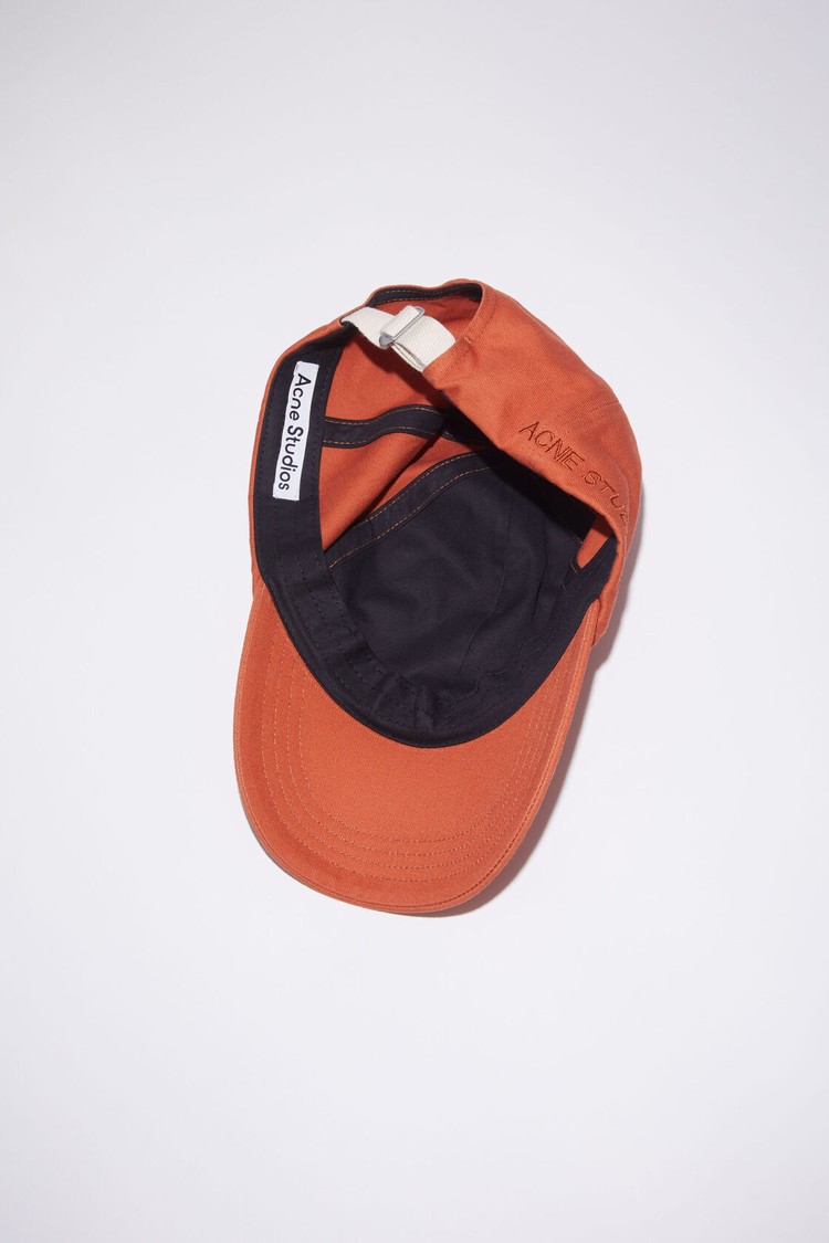 Red Acne Studios Cotton Baseball Caps | OXBE-92317