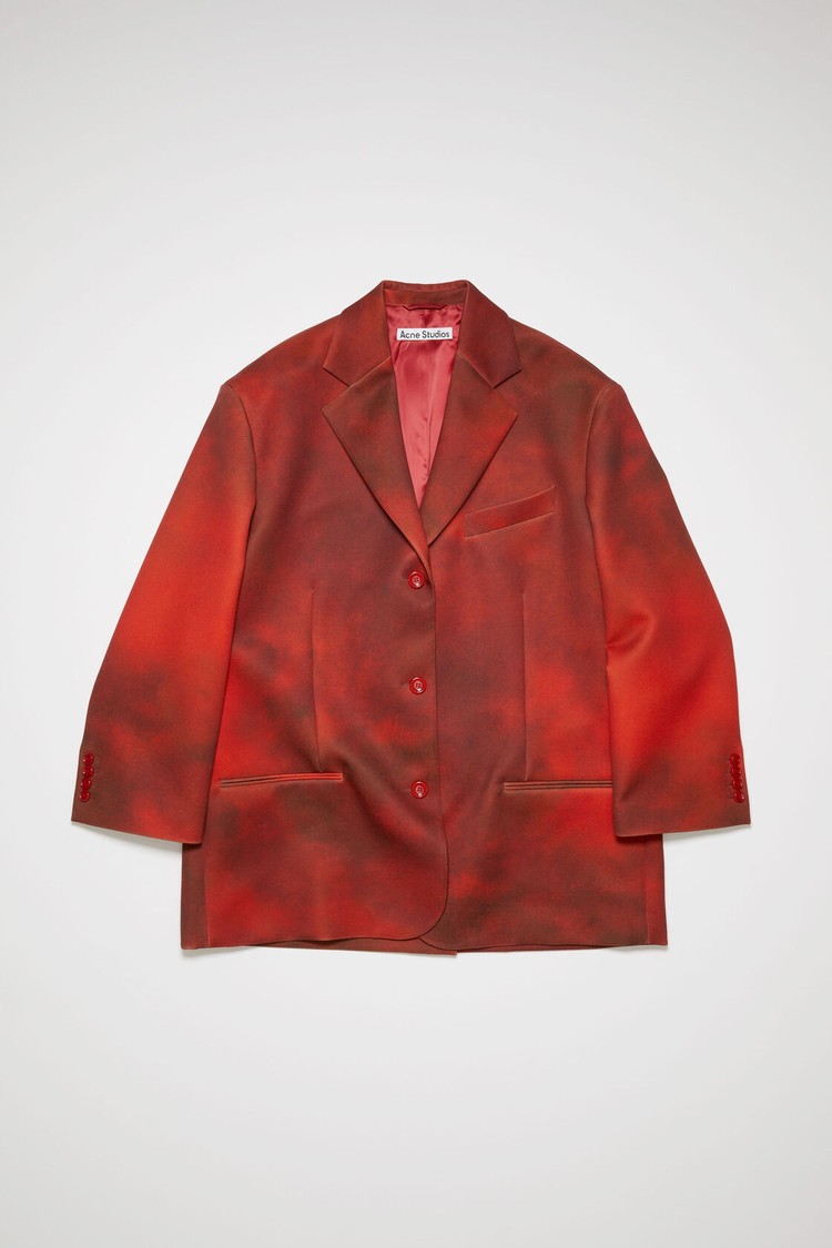 Red Acne Studios Single-breasted Women's Suits | CWTY-41058