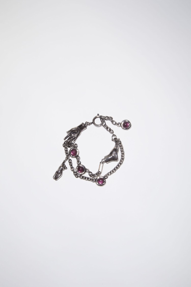 Silver Acne Studios Charm Bracelet Jewellery | YHWM-63879