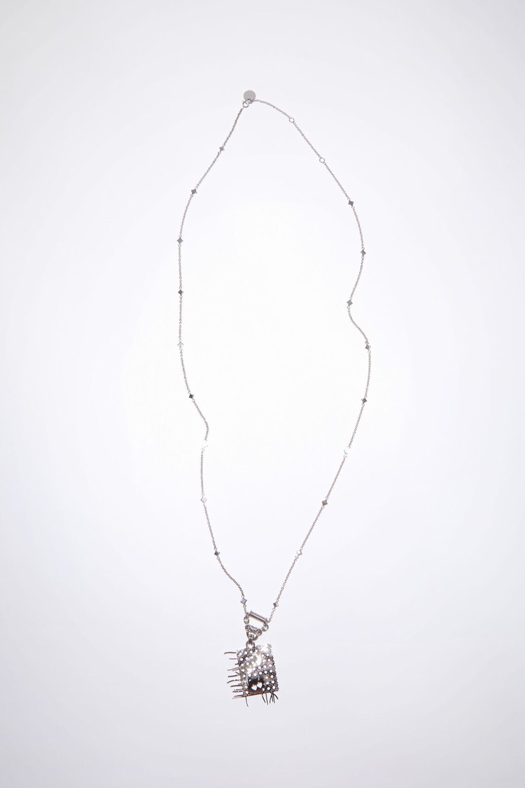 Silver Acne Studios Silver Necklace Jewellery | SPCW-01657