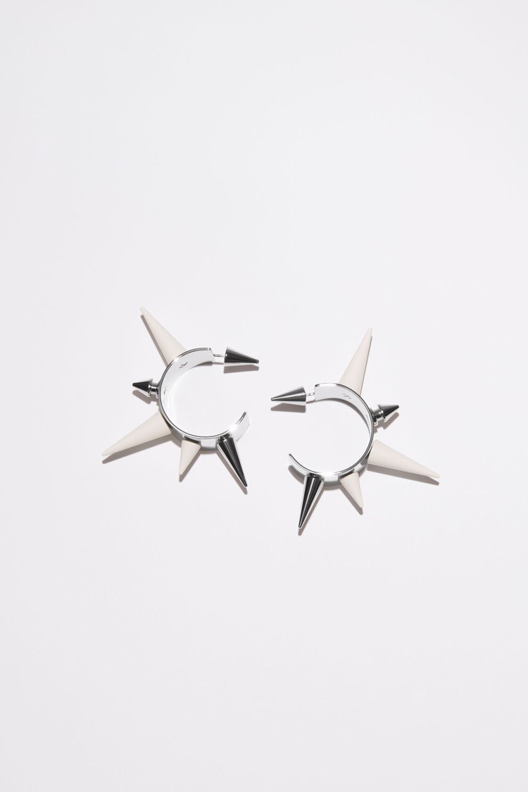 Silver Acne Studios Spike Earrings Jewellery | CYHM-19352