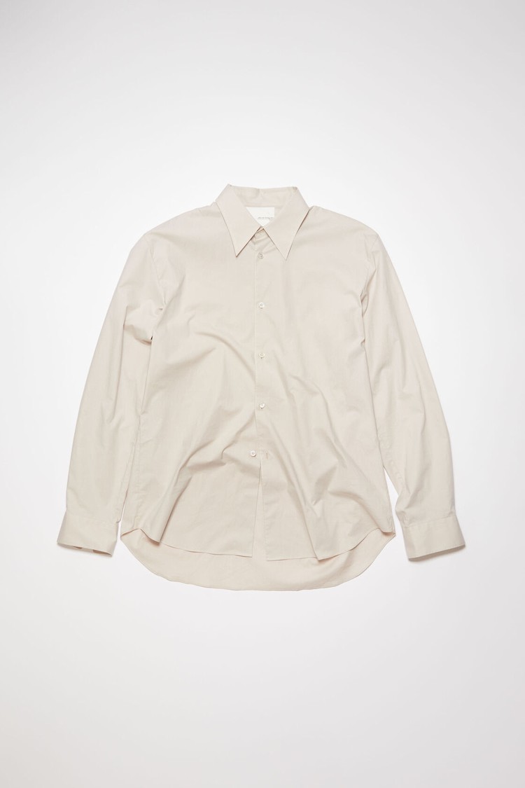 White Acne Studios Button-up Men's Shirts | ERZS-59038