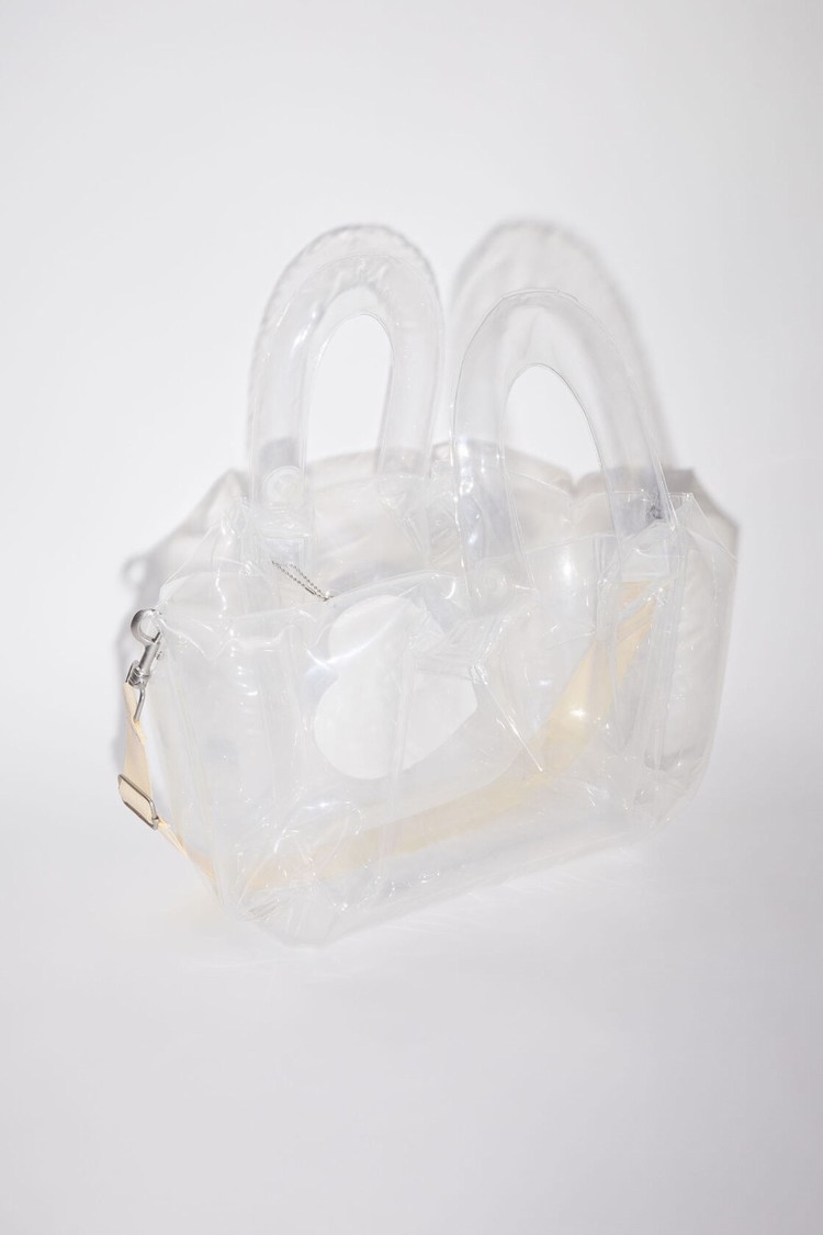 White Acne Studios Inflatable Shoulder Bag | VJRB-05318